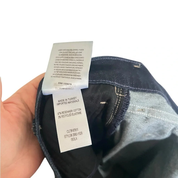 Citizens of Humanity Isola Dark Indigo Flare Jean - Picture 6 of 9